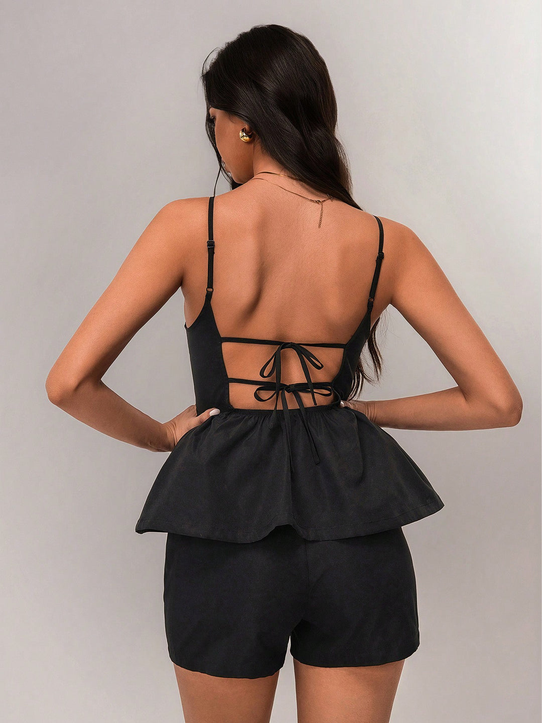 Top SHEIN, negru