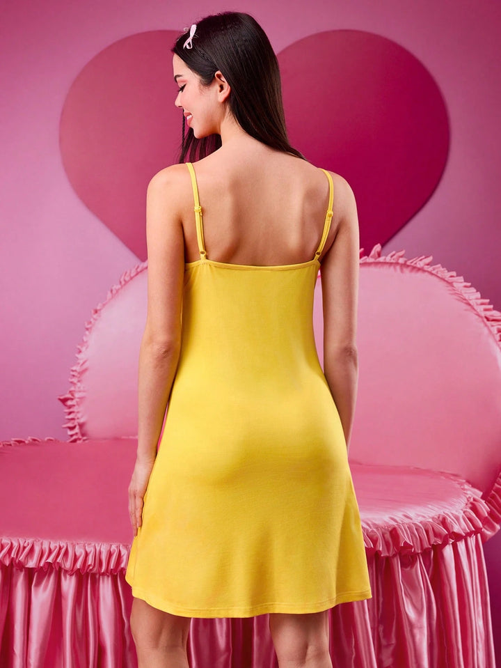 Hálóing SHEIN, sárga