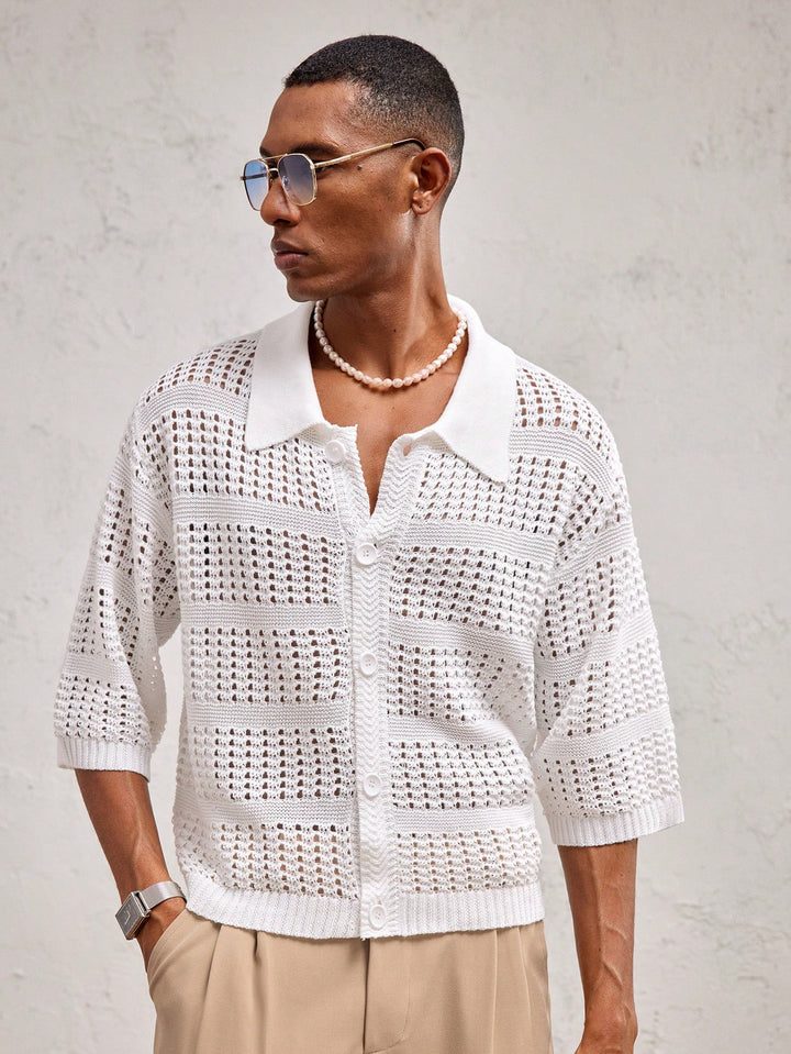 Cardigan SHEIN, alb