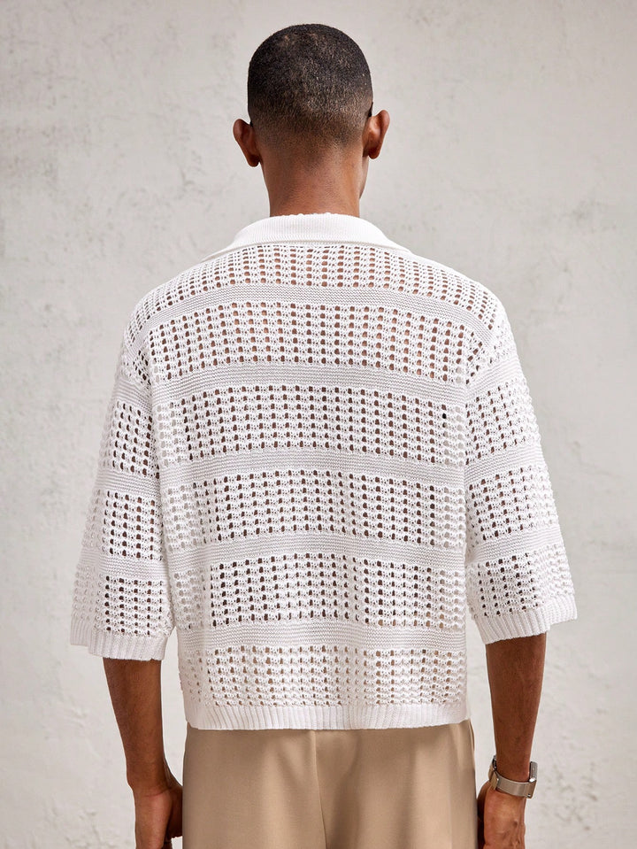 Cardigan SHEIN, alb