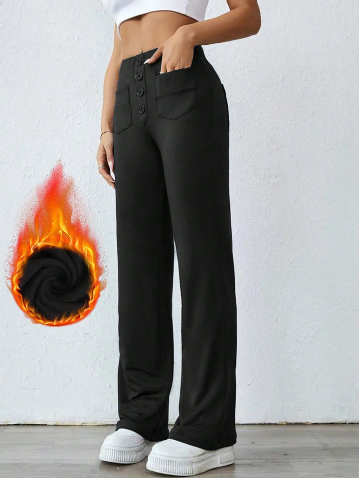 Pantaloni SHEIN, negru