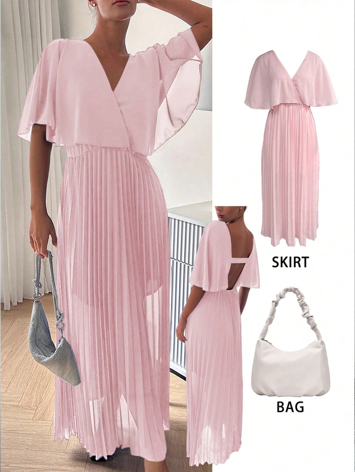 Rochie maxi SHEIN, roz