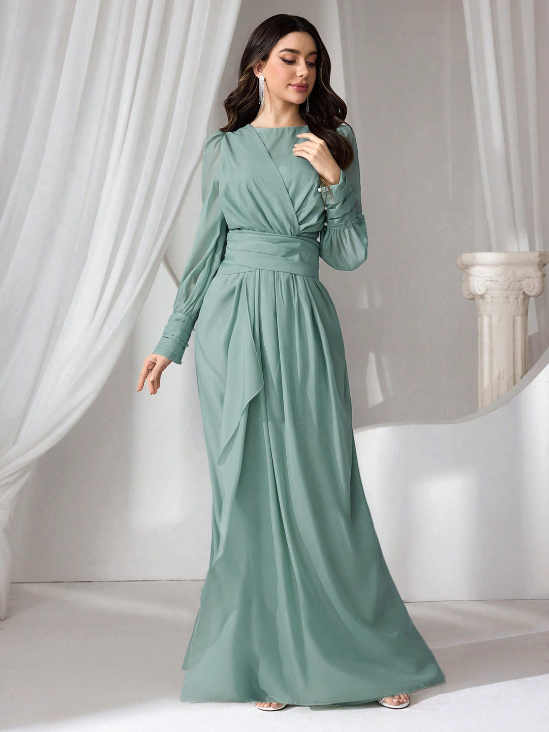 Rochie SHEIN, verde