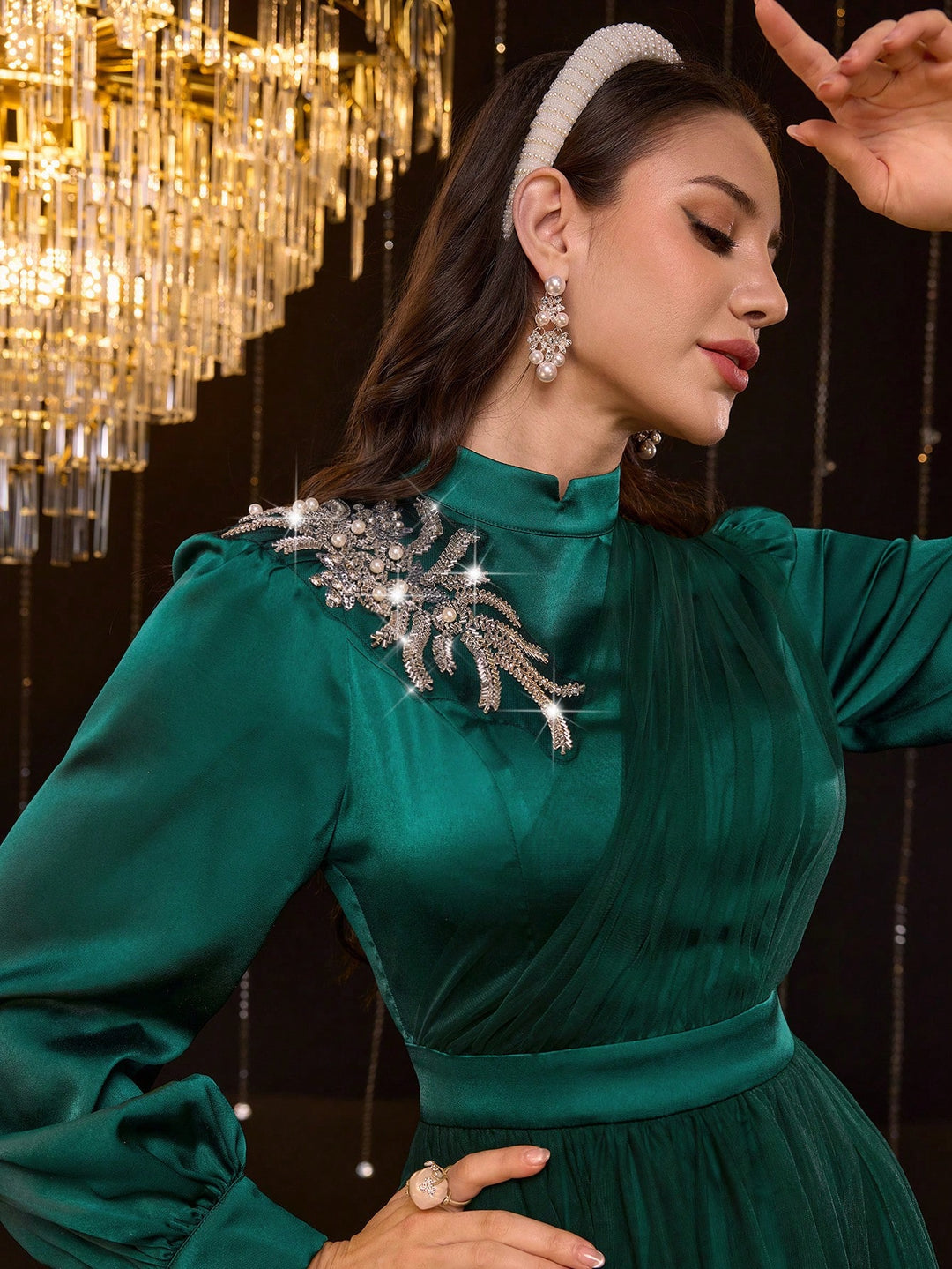 Rochie SHEIN, verde