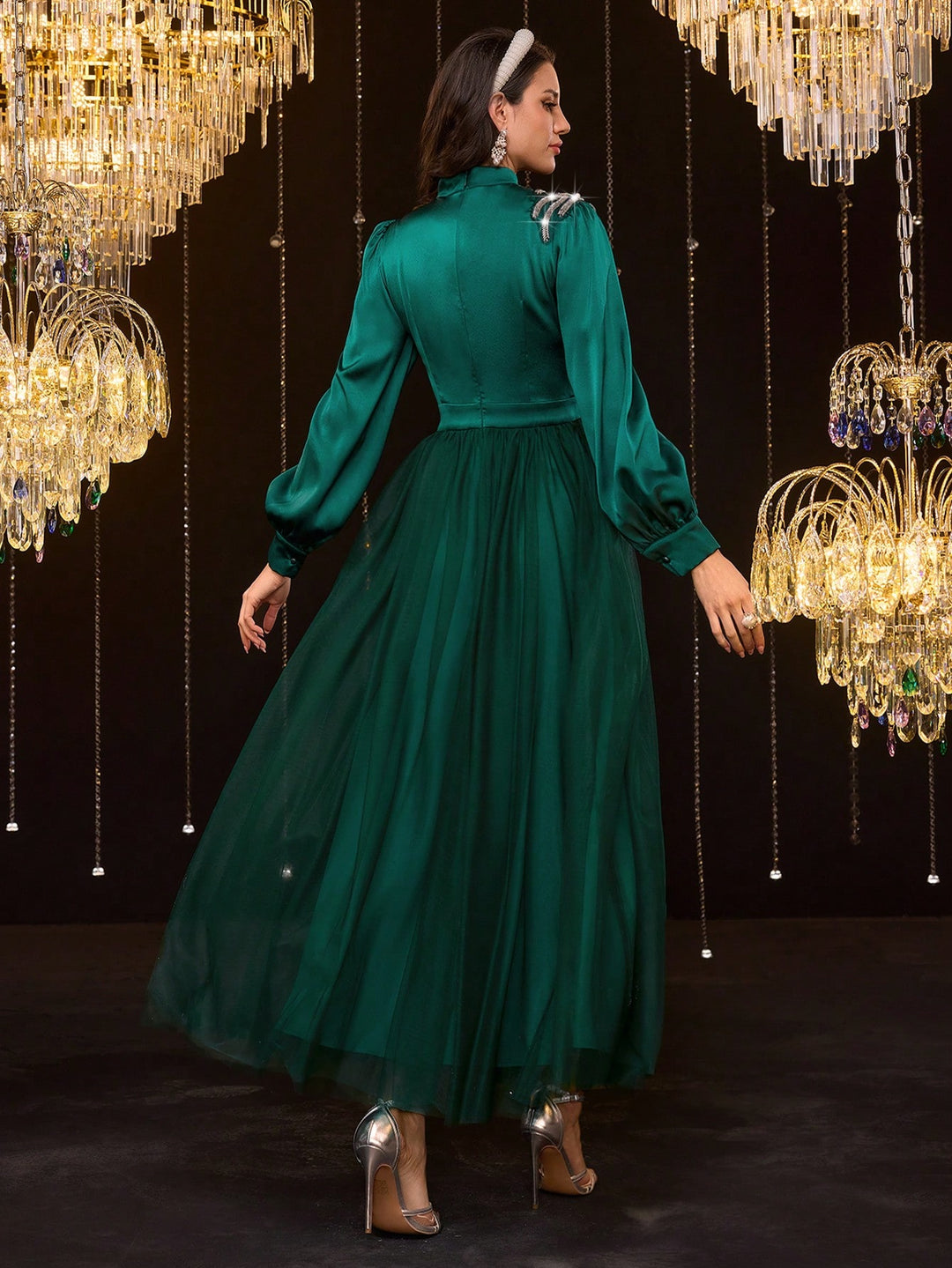 Rochie SHEIN, verde