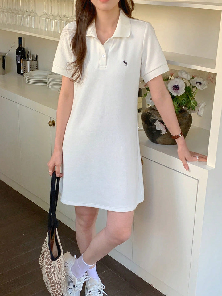 Rochie mini SHEIN, crem