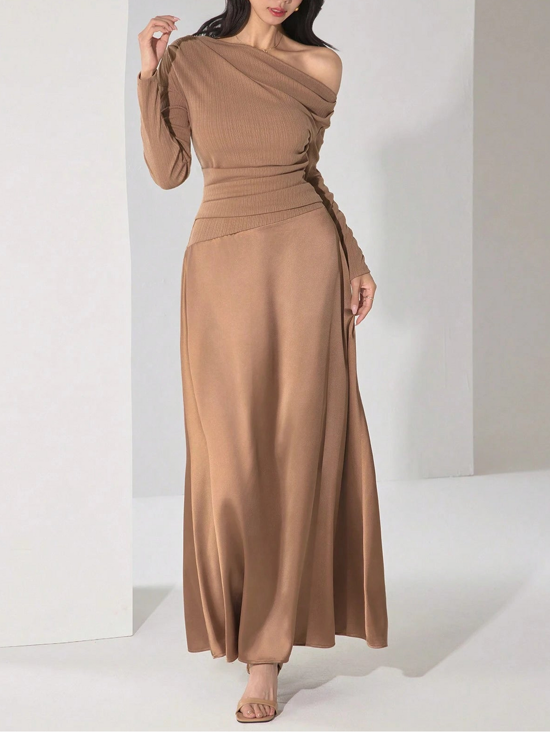 Rochie maxi Shein, maro