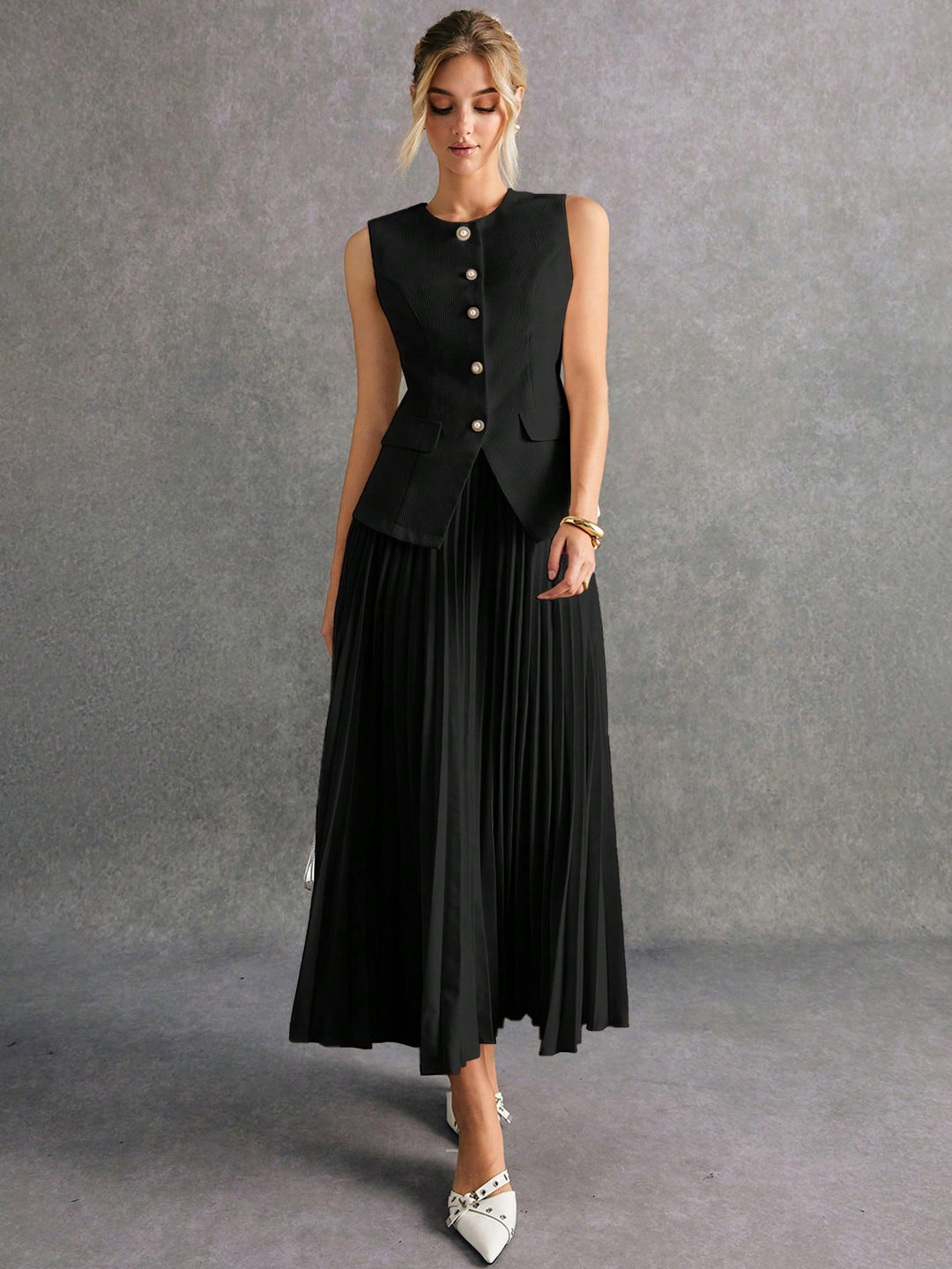 Costum SHEIN, negru