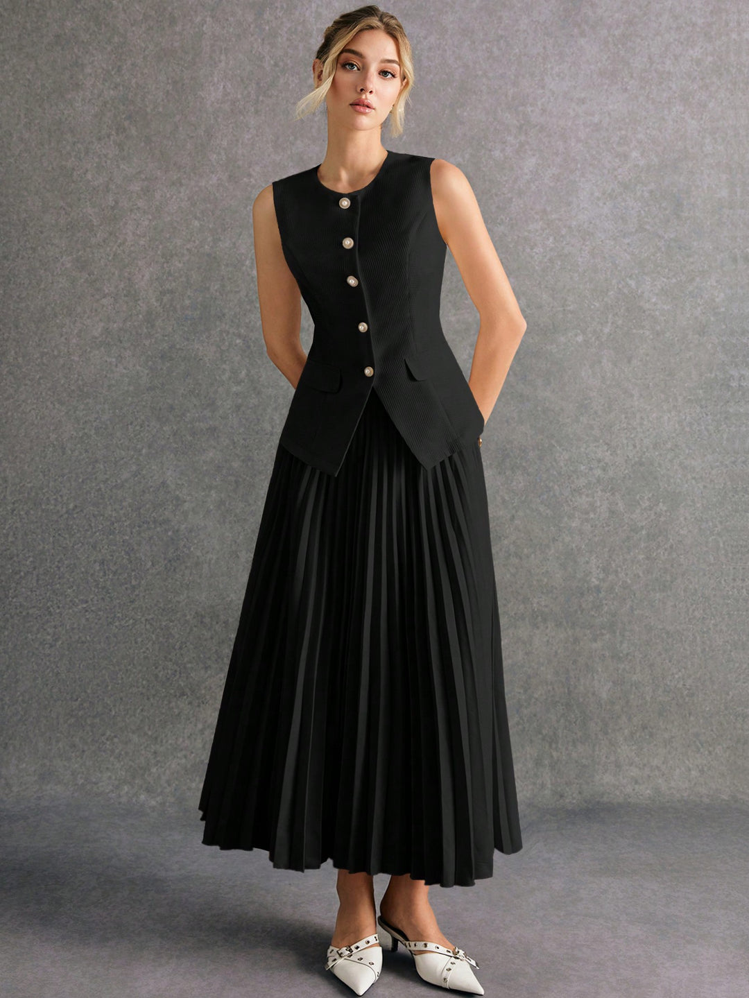 Costum SHEIN, negru