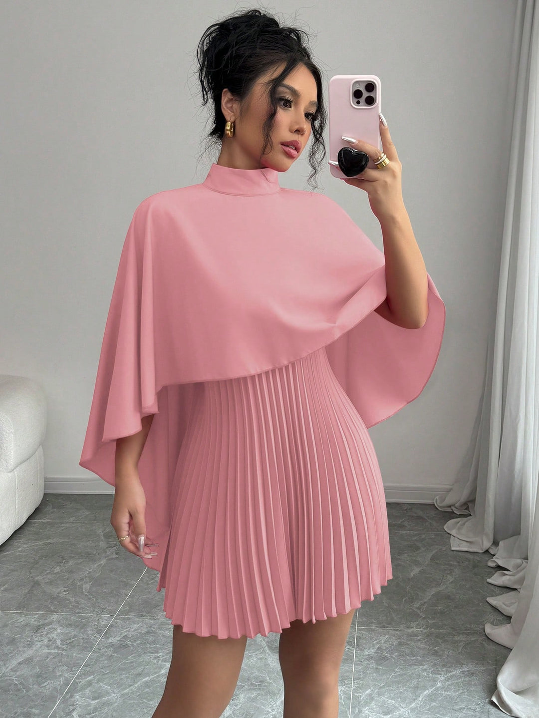 Rochie mini SHEIN, roz