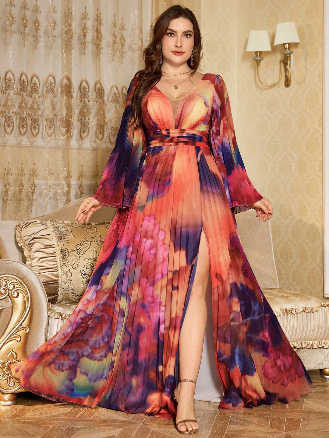 Rochie SHEIN, mix culori