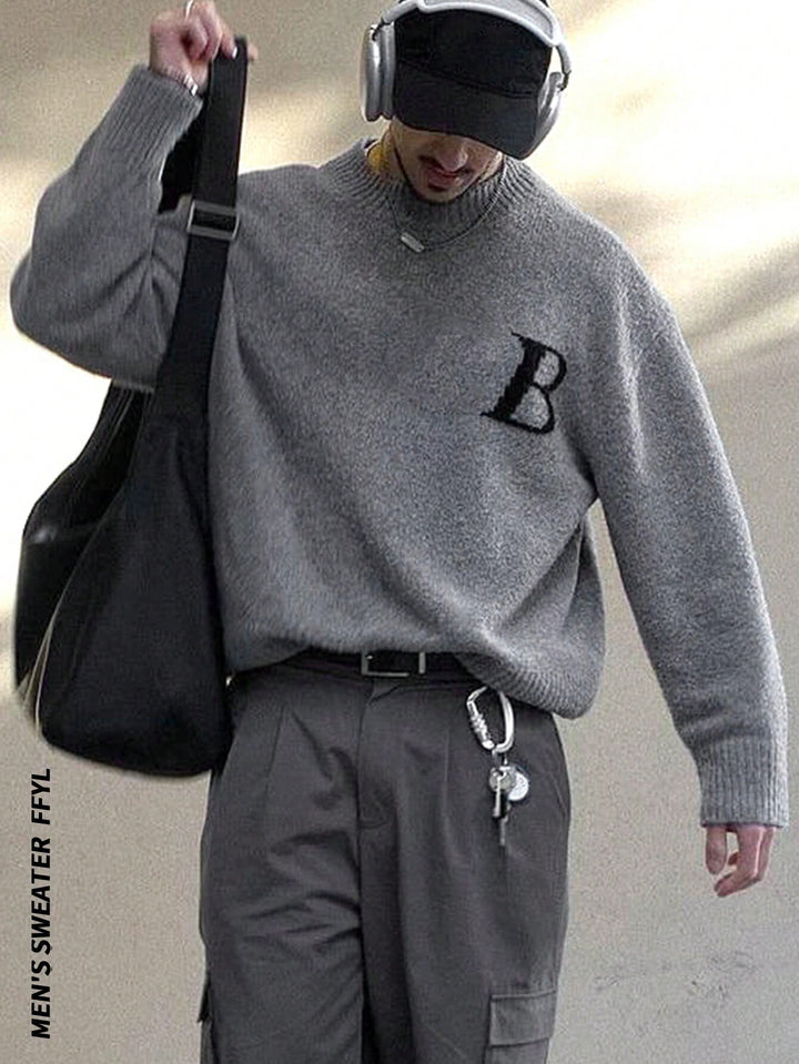Pulover SHEIN, gri