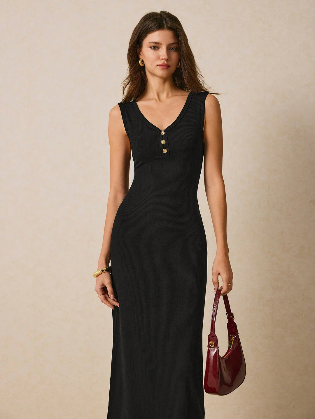Rochie maxi SHEIN, negru