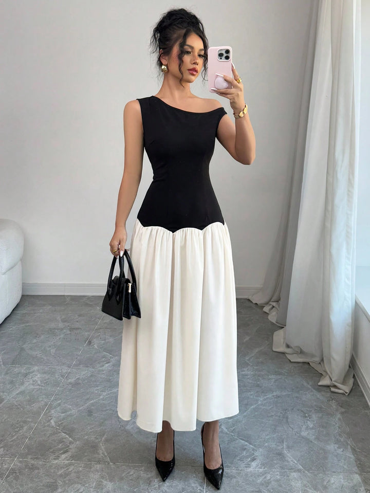Rochie maxi SHEIN, mix culori