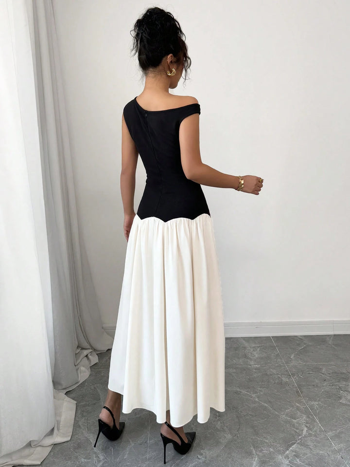 Rochie maxi SHEIN, mix culori