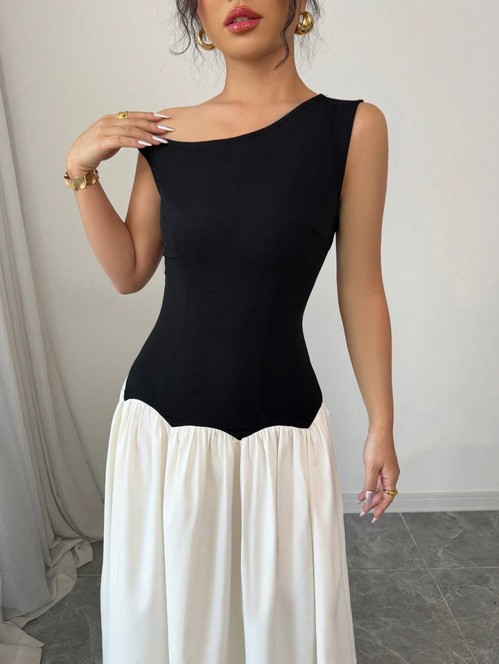 Rochie maxi SHEIN, mix culori