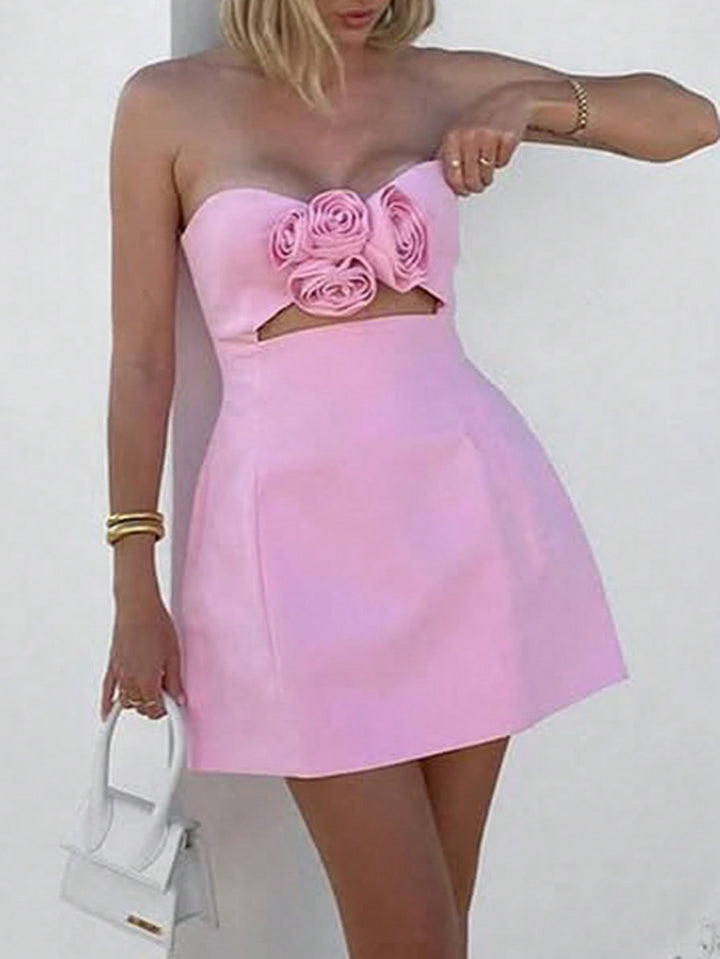 Rochie mini SHEIN, roz
