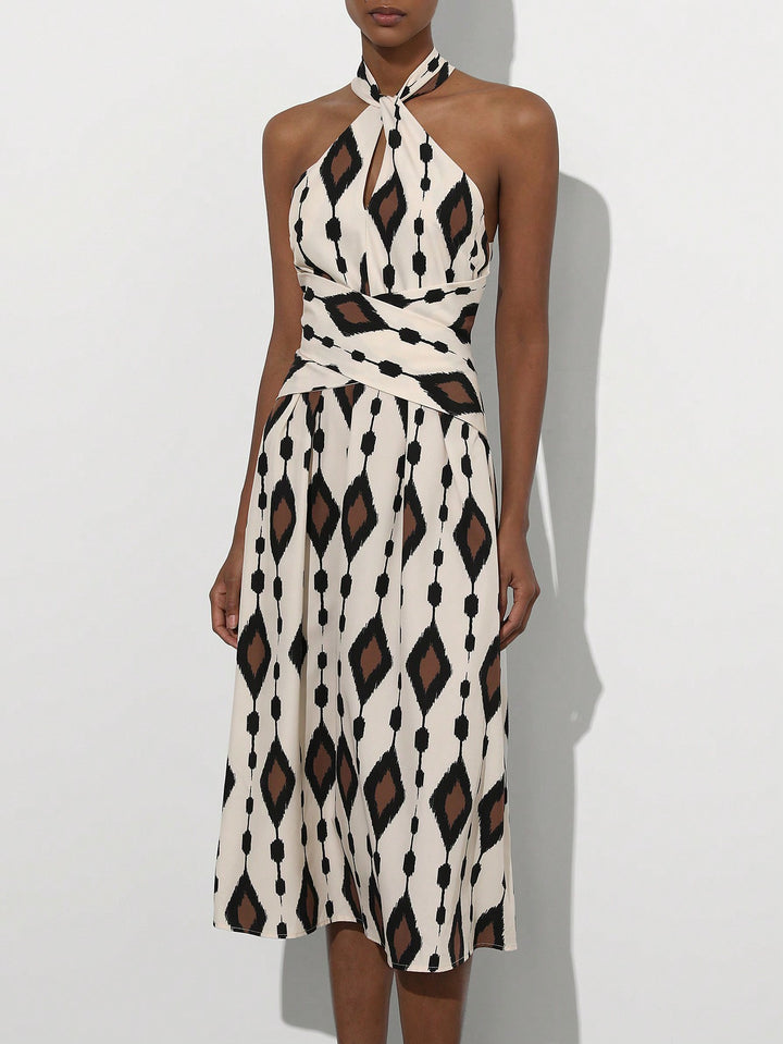 Rochie midi SHEIN, mix culori