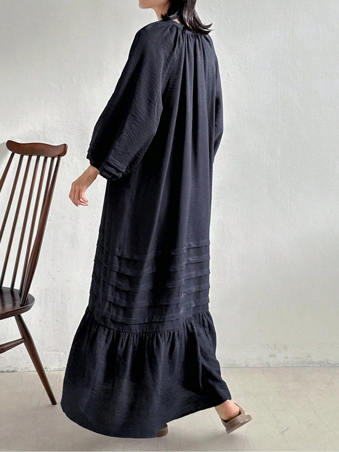 SHEIN maxi ruha, kék
