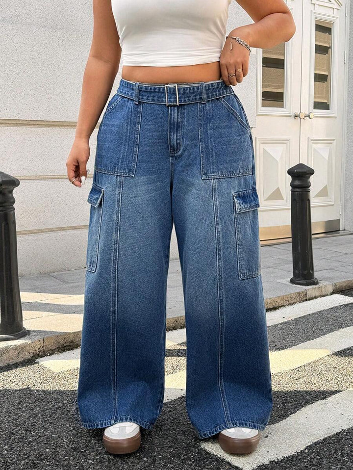Jeans SHEIN, albastru