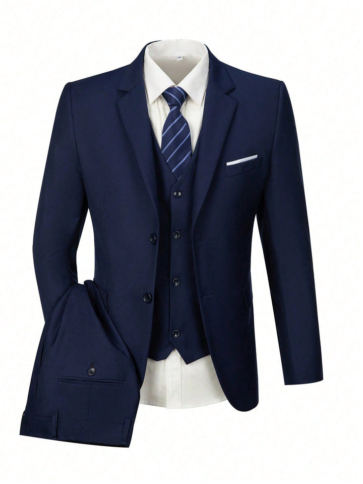Costum SHEIN, albastru