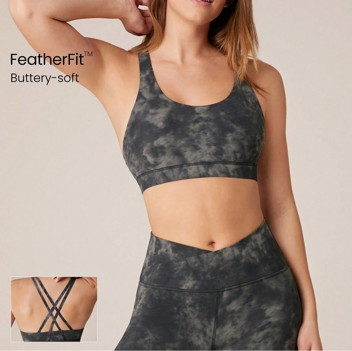 SHEIN szürke sportmelltartó