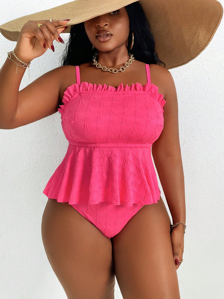 Costum de baie SHEIN, roz
