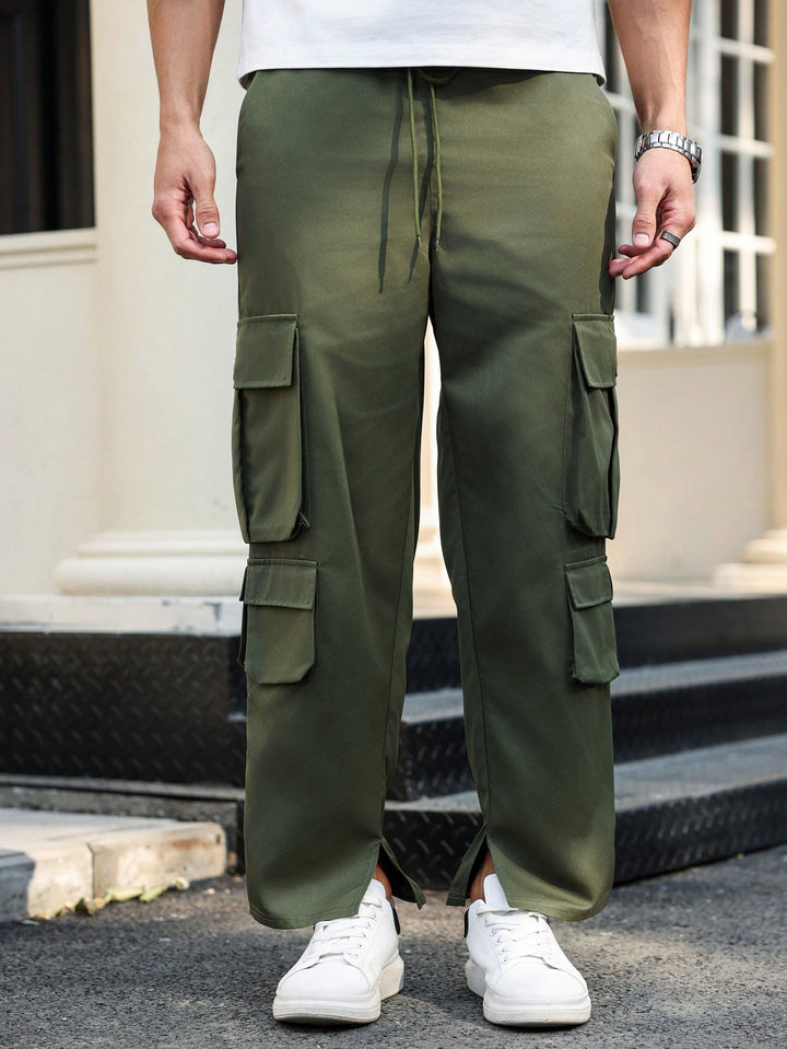 Pantaloni SHEIN, kaki