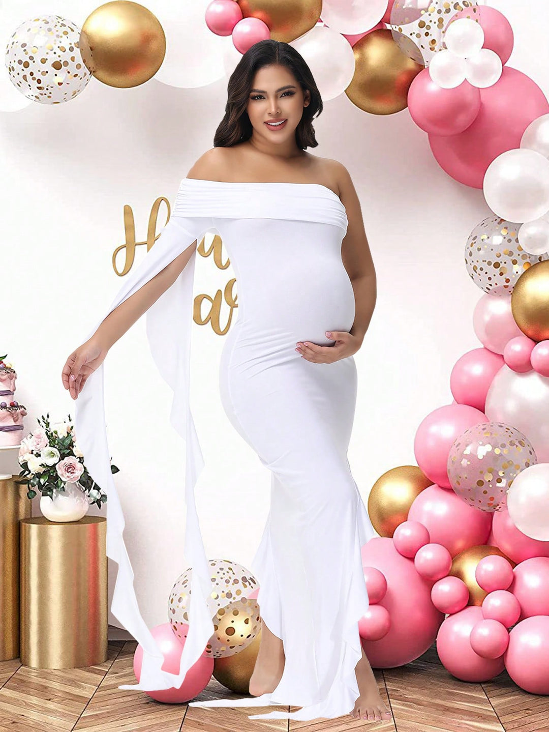 Rochie SHEIN, alb