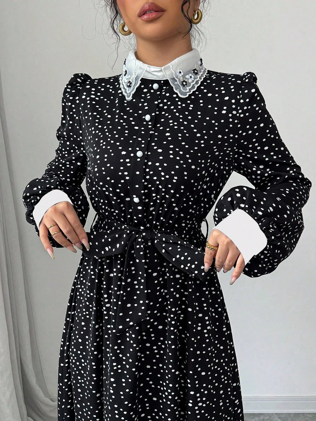 Rochie maxi Shein, negru