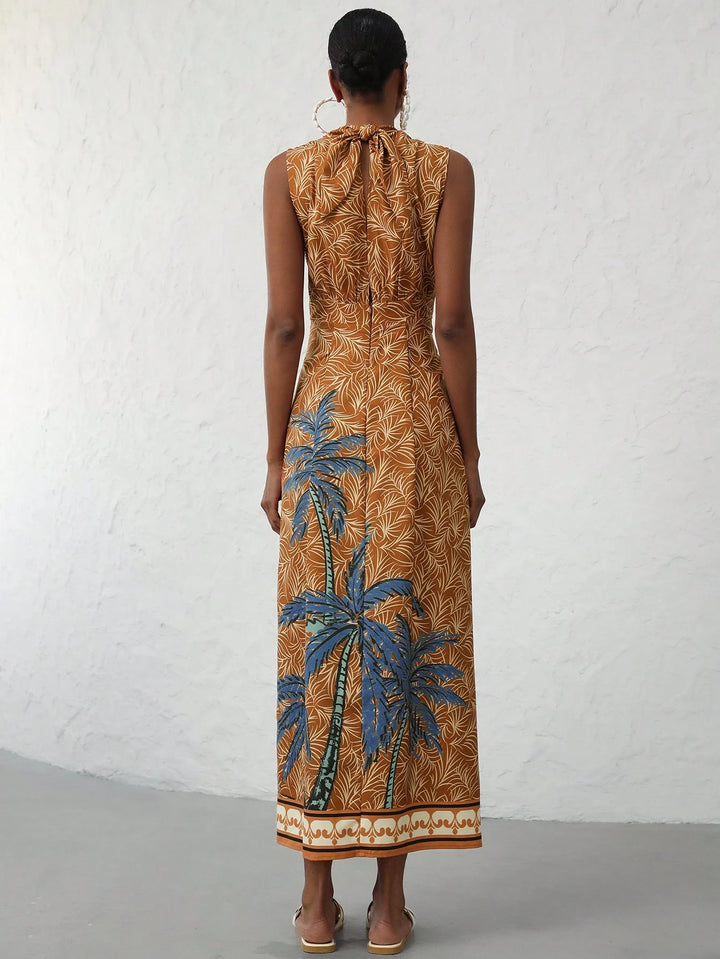 Rochie maxi SHEIN, mix culori