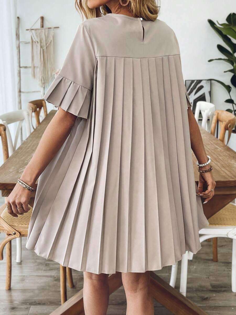 Rochie mini SHEIN, bej