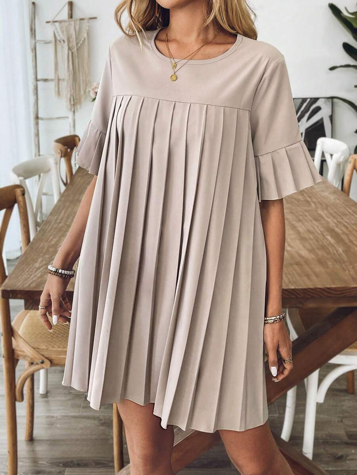 Rochie mini SHEIN, bej
