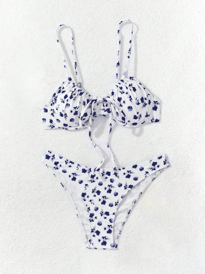 Set bikini SHEIN, albastru