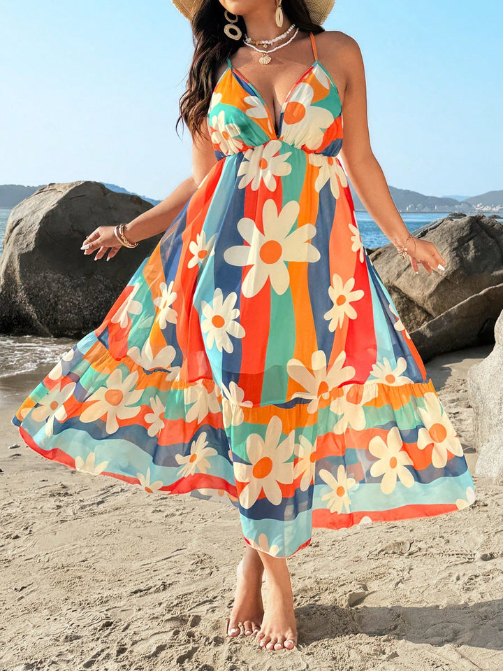 Rochie SHEIN, mix culori