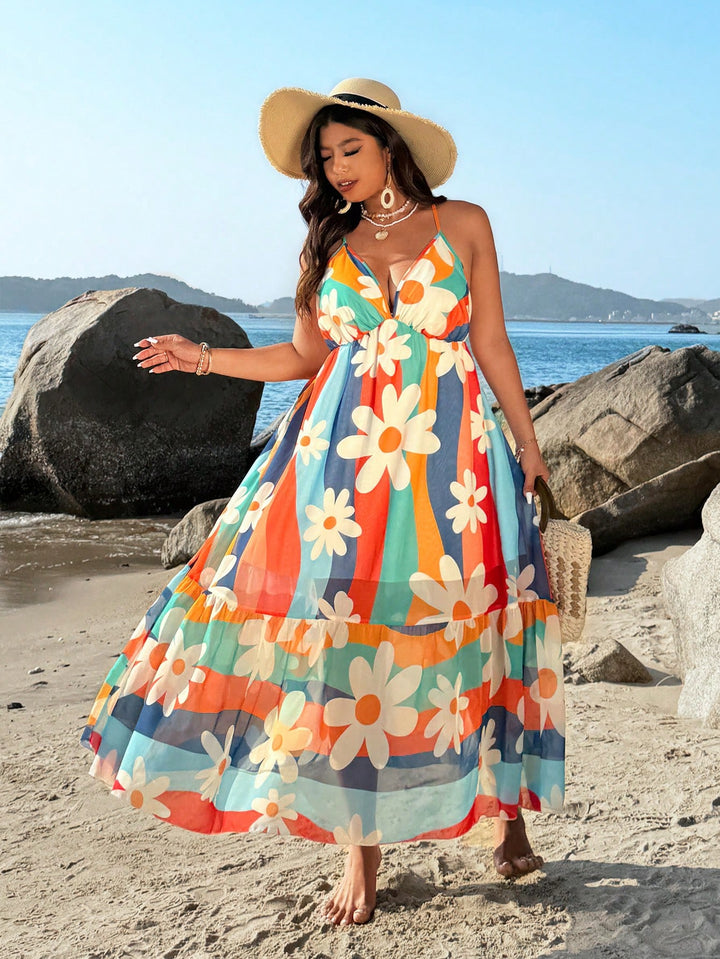 Rochie SHEIN, mix culori