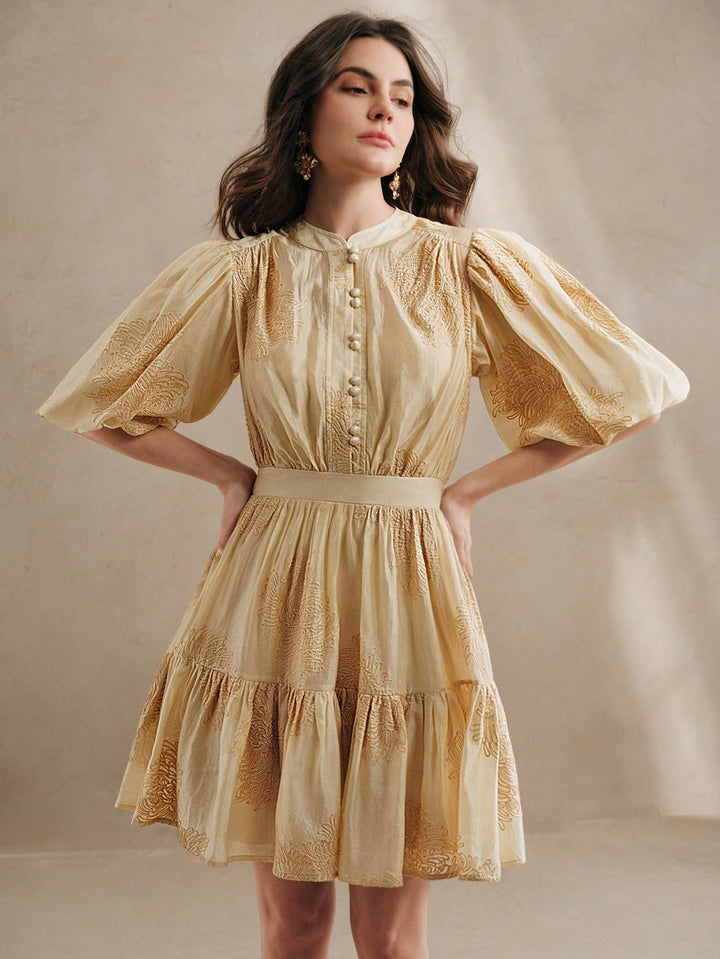 SHEIN khaki rövid ruha