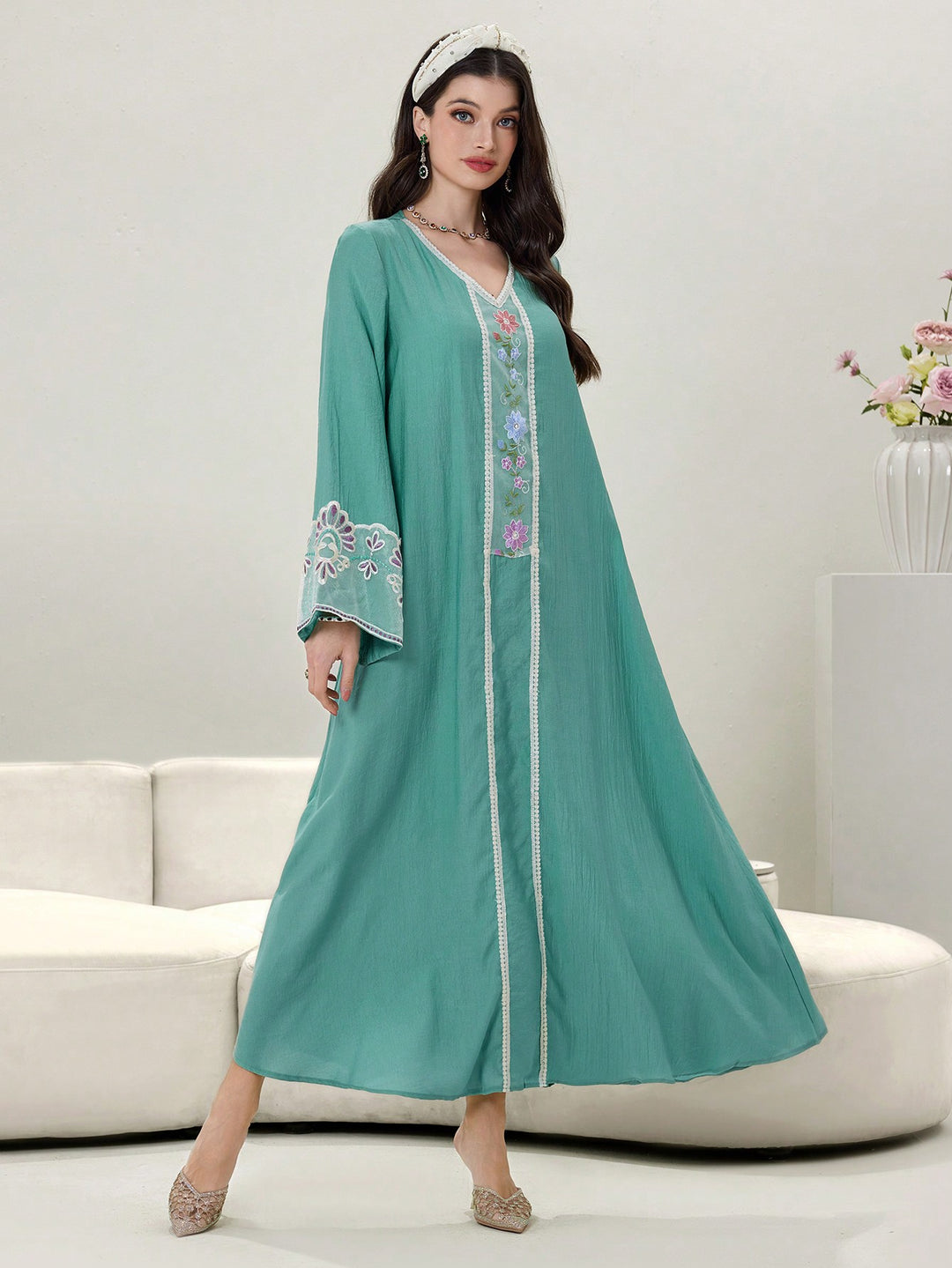 Rochie SHEIN, verde