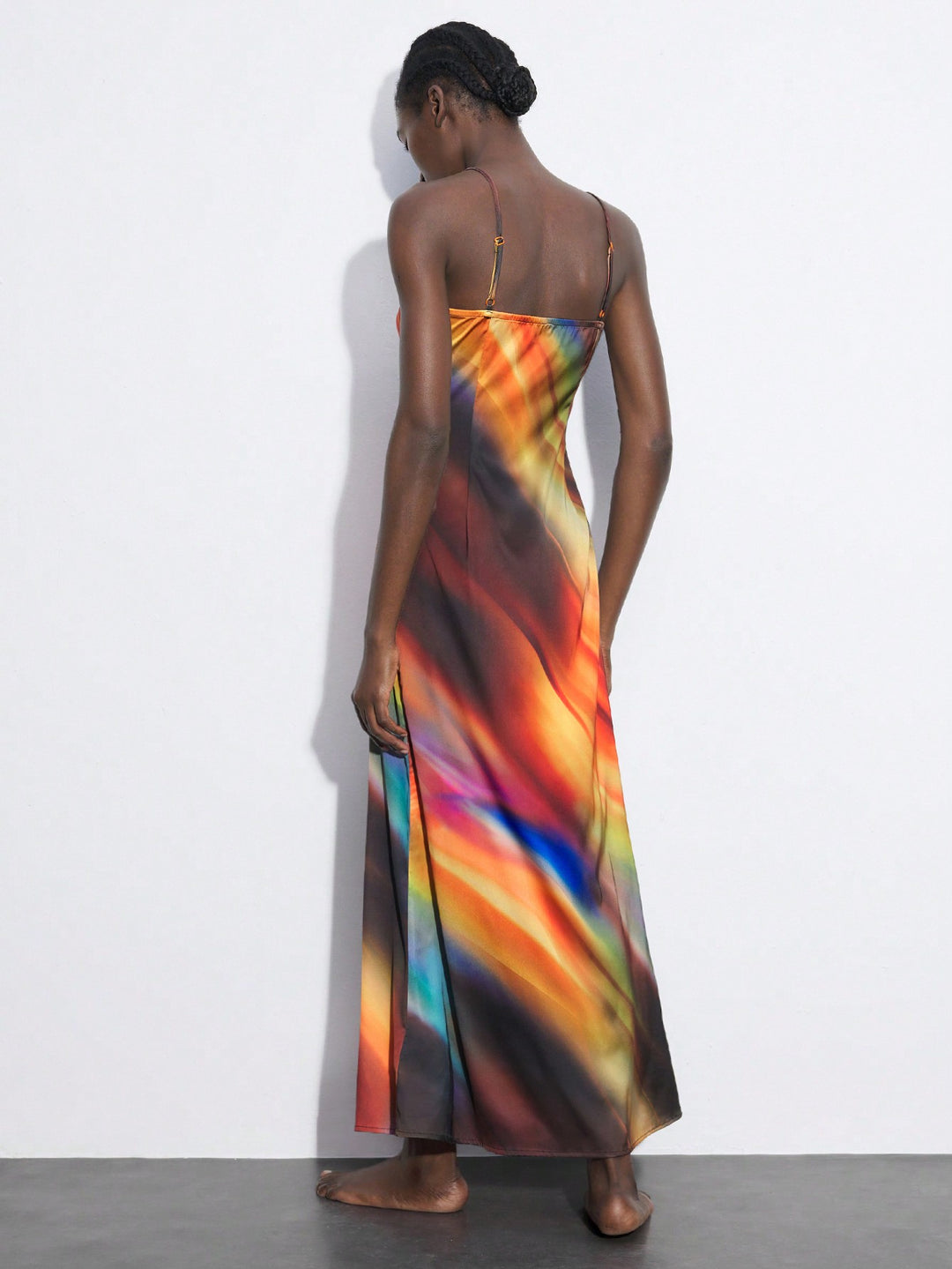 Rochie maxi SHEIN, mix culori
