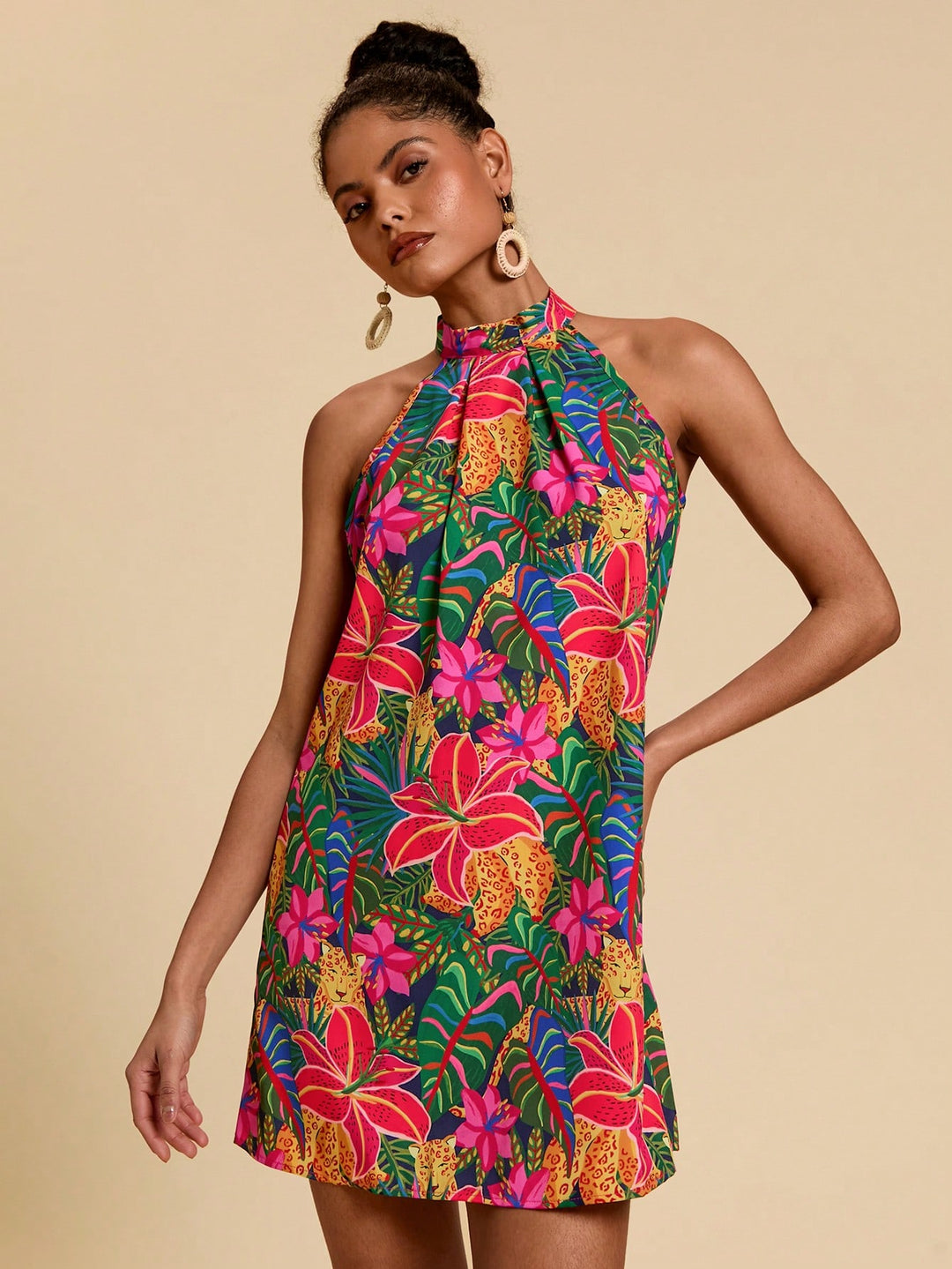 Rochie scurtă SHEIN, mix culori
