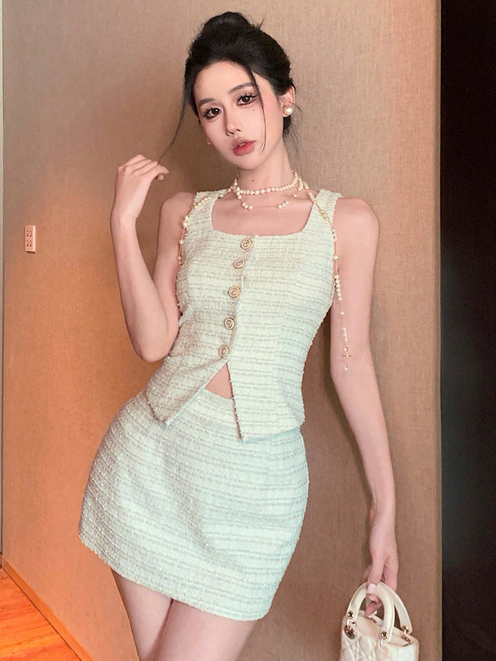 SHEIN együttes, bézs