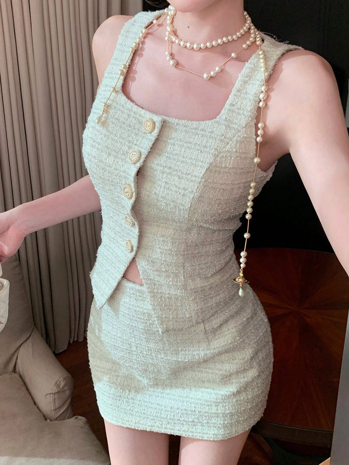 SHEIN együttes, bézs