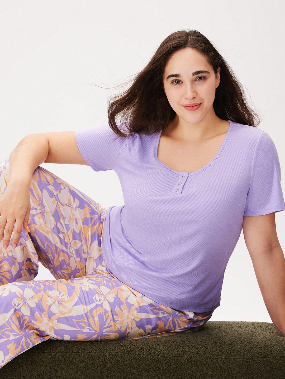 Set pijamale SHEIN, mov