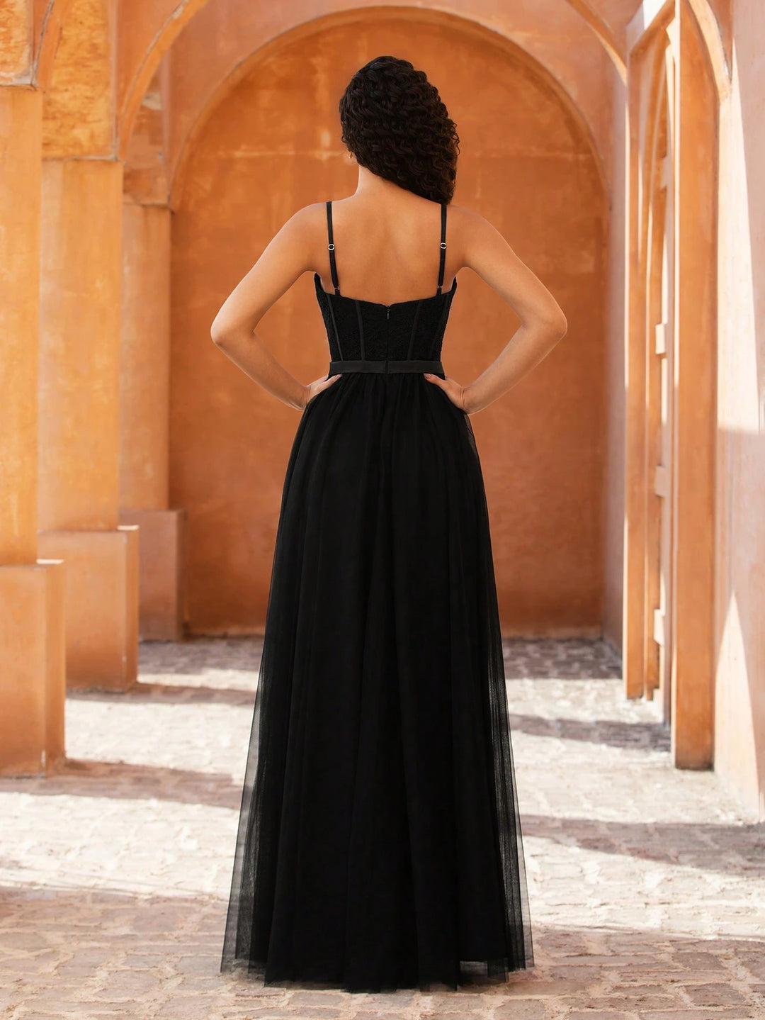 Rochie de ocazie SHEIN, negru