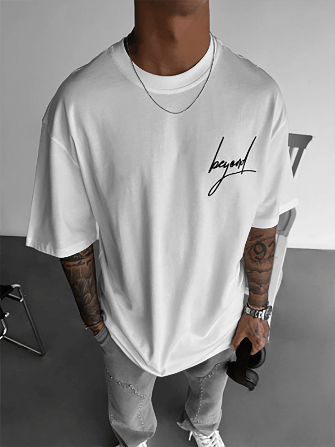 Tricou SHEIN, alb