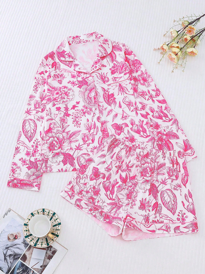 Compleu pijamale SHEIN, mix culori