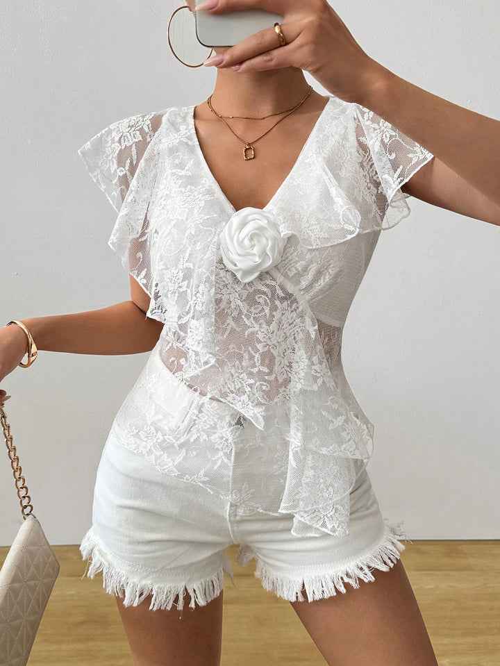 Bluza SHEIN, alb