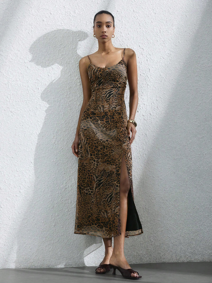 Rochie maxi SHEIN, mix culori