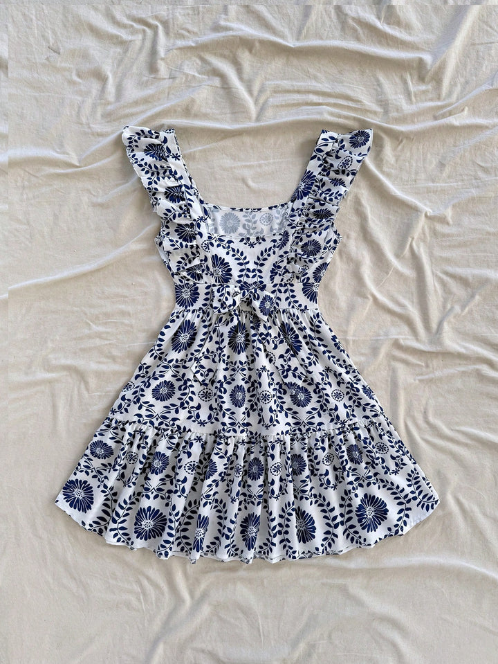 Rochie scurtă SHEIN, albastru