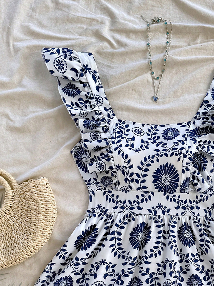 Rochie scurtă SHEIN, albastru